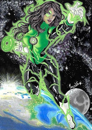 Green Lantern Jessica Cruz ID=2004
